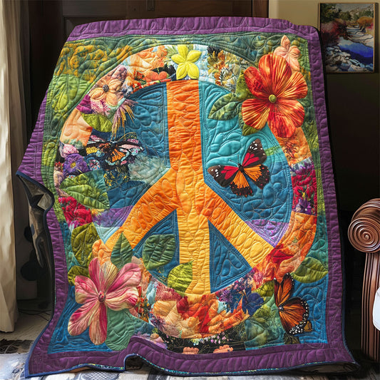 Peace Sign WX2001071CL Quilt