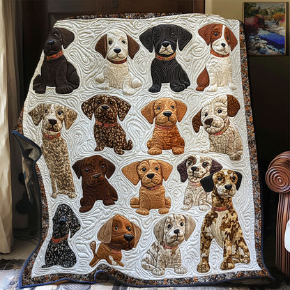 Dogs WX0801006CL Quilt