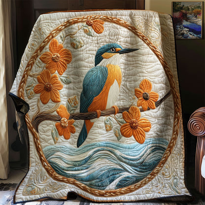 Kingfisher Bird WJ2201020CL Quilt