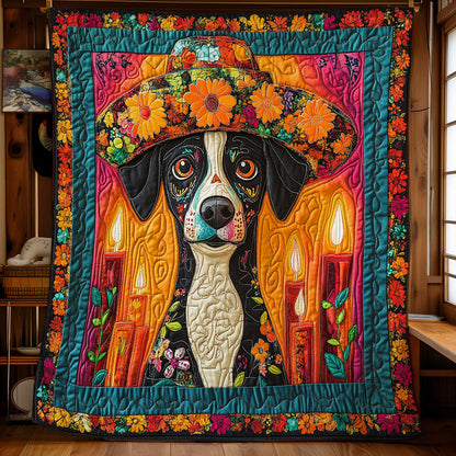 Pretty Dog WX0401035CL Quilt