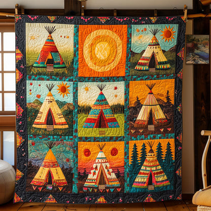 Sunlit Spirit Tepee WJ0801019CL Quilt