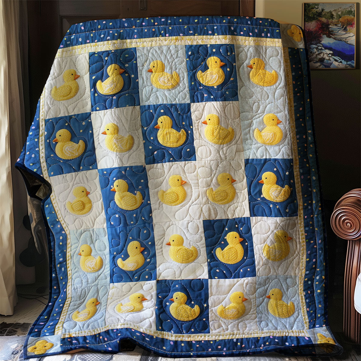 Baby Duck WJ2401004CL Quilt