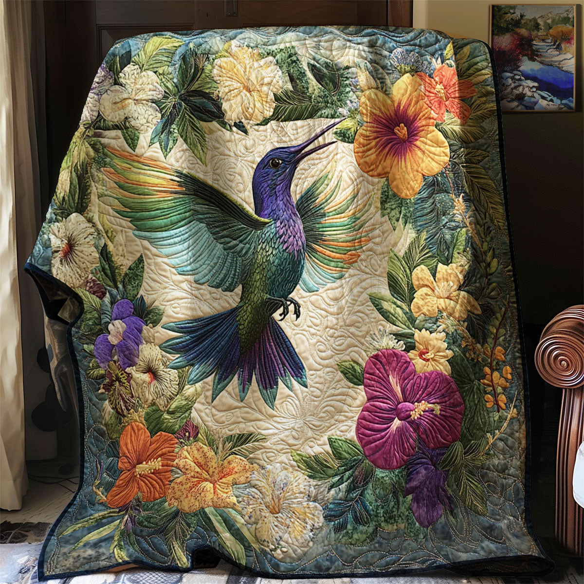 Hummingbird WJ2102012CL Quilt