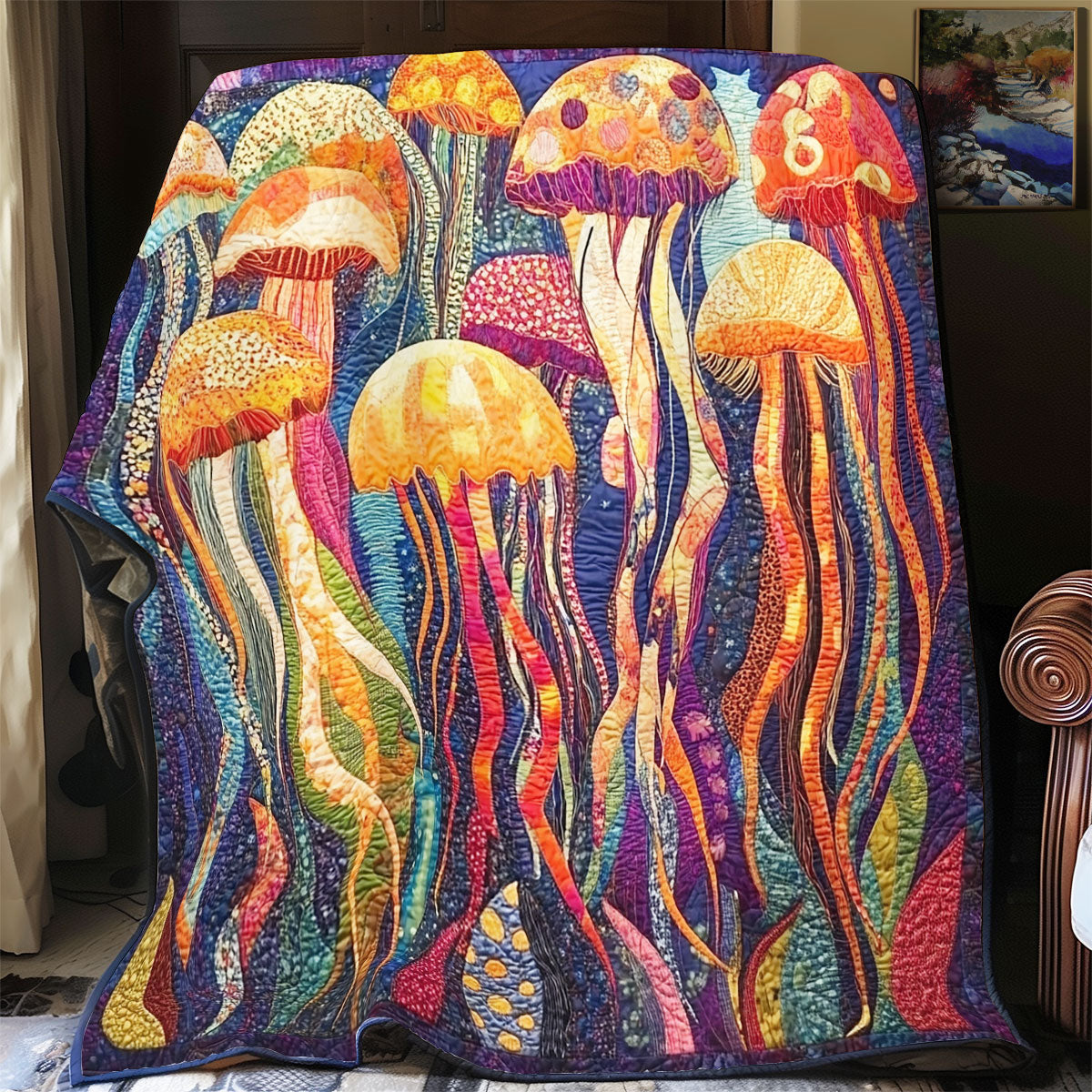 Jellyfish WX1601047CL Quilt