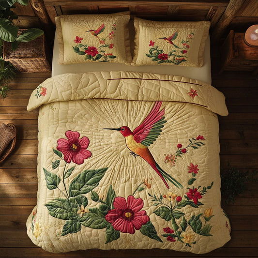 Petunia Hummingbird WJ1701035CL Duvet Cover Set