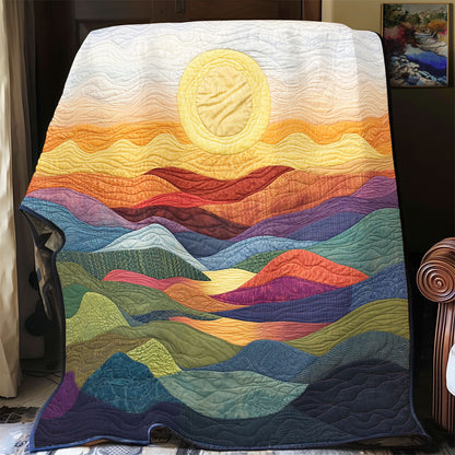 Sunrise In Mountain WX2702117CL Quilt