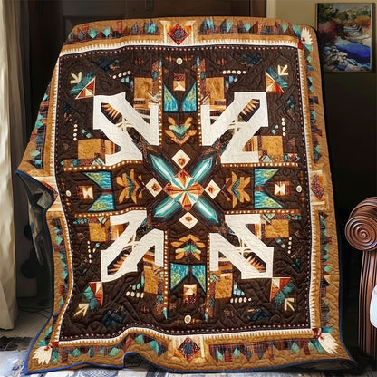 Native American Pattern WX2301018CL Quilt