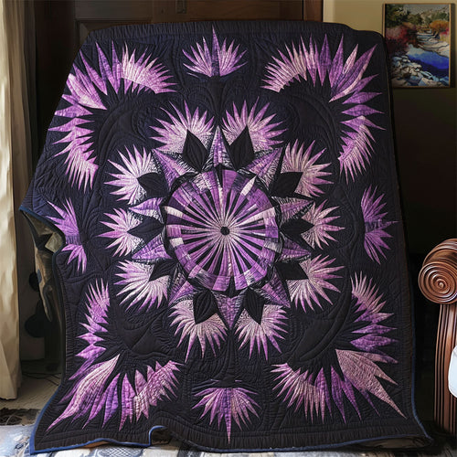 Purple Blossom WX1802032CL Quilt