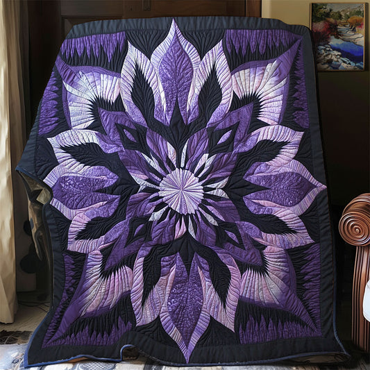 Purple Blossom WX1802031CL Quilt