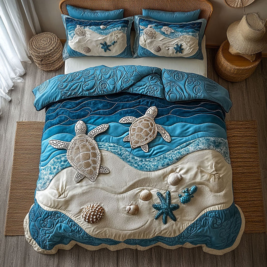 Turtle Sea WX1702058CL Duvet Cover Set