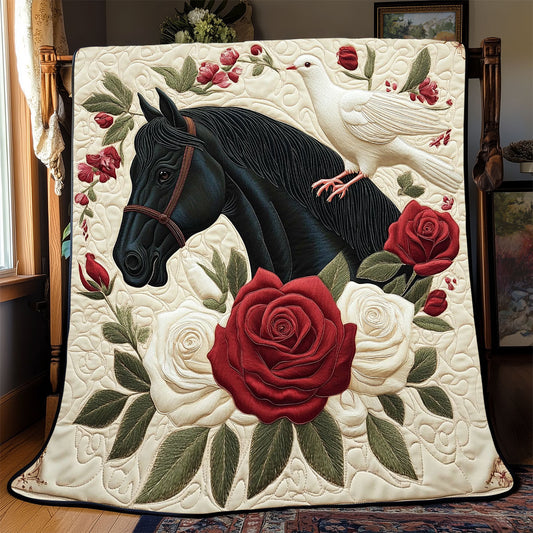 Dove And Horse WX0502030CL Quilt