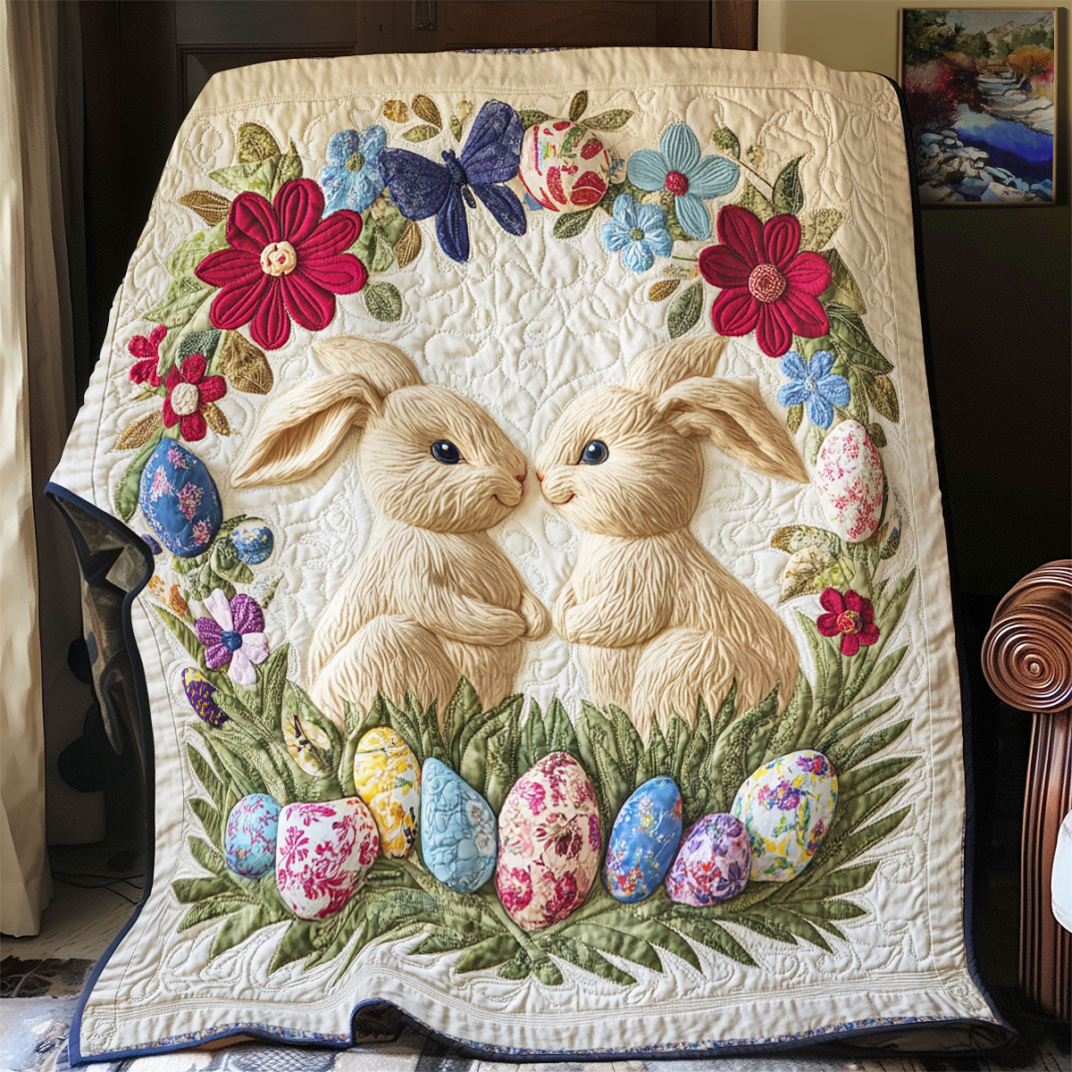 Adorable Bunny WX2802001CL Quilt