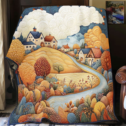 Autumn Village WX2402052CL Quilt