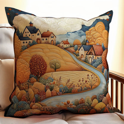 Autumn Village WX2402103CL Quilt Pillow Case