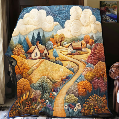 Autumn Village WX2402051CL Quilt