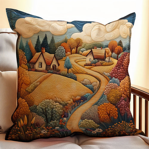 Autumn Village WX2402102CL Quilt Pillow Case