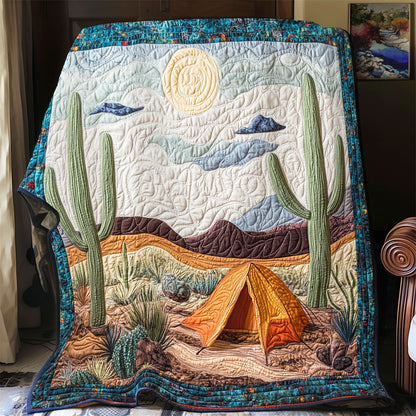 Camping In Desert WX2402059CL Quilt