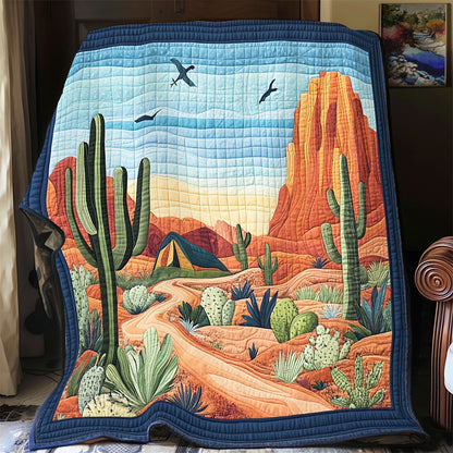 Camping In Desert WX2402060CL Quilt