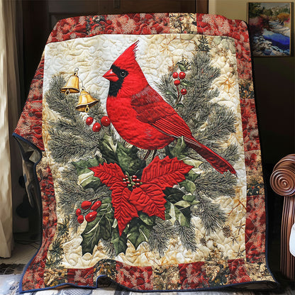 Cardinal Poinsettia WX2402064CL Quilt