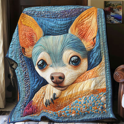 Cute Chihuahua WX2802016CL Quilt