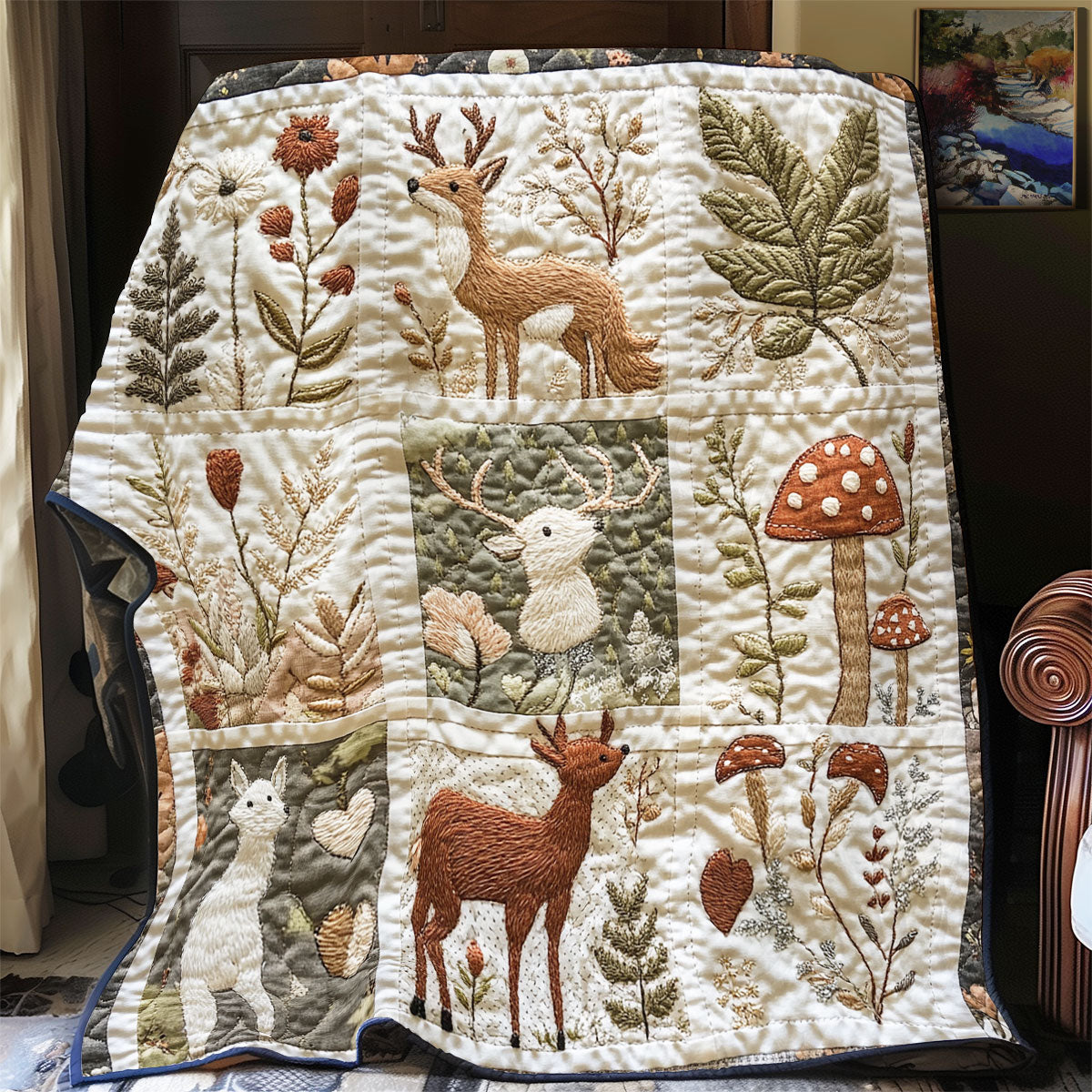 Deer Forest WX2802018CL Quilt