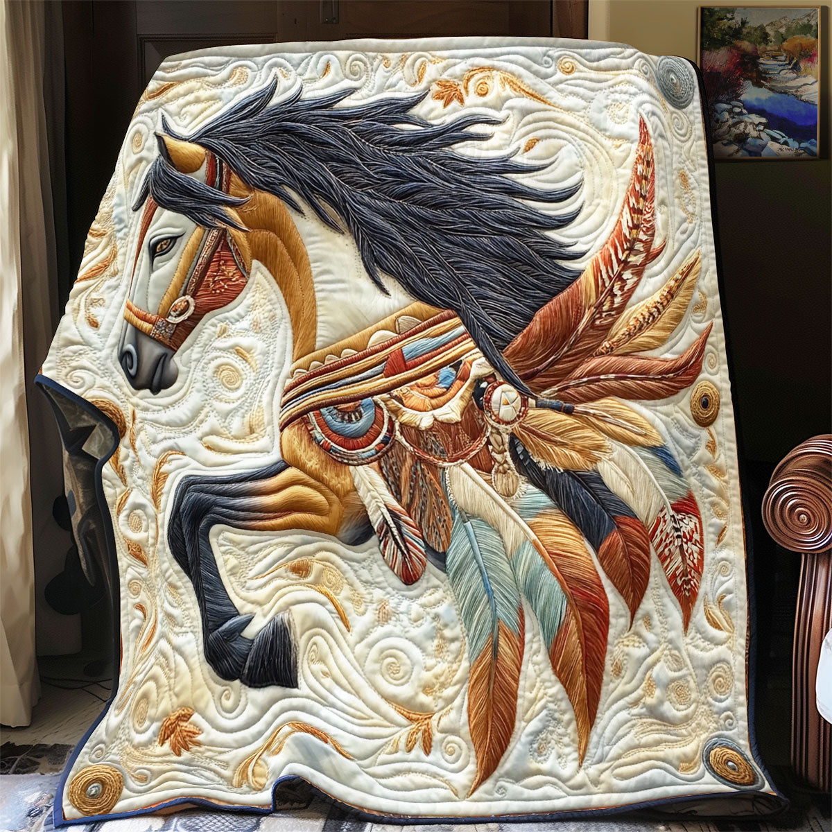 Elegant Horse WX2802022CL Quilt