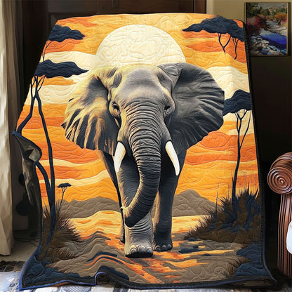 Elephant In Sahara WX2802024CL Quilt