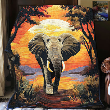 Elephant Safari WX2802025CL Quilt