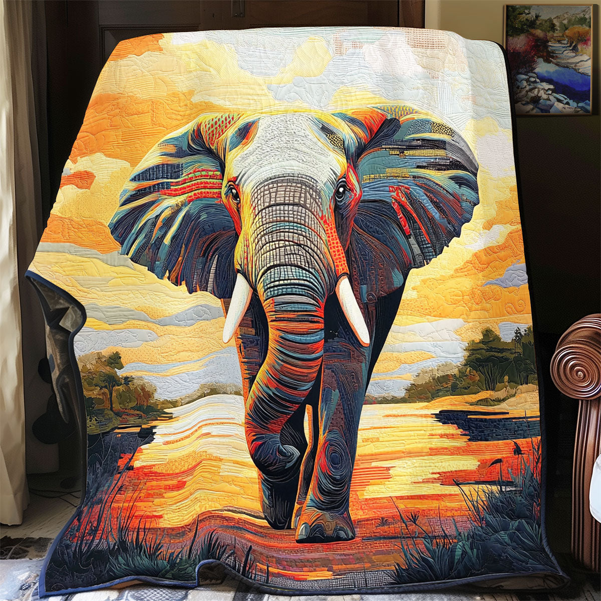 Elephant WX2802023CL Quilt