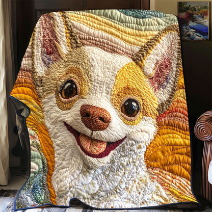 Happy Chihuahua WX2802031CL Quilt