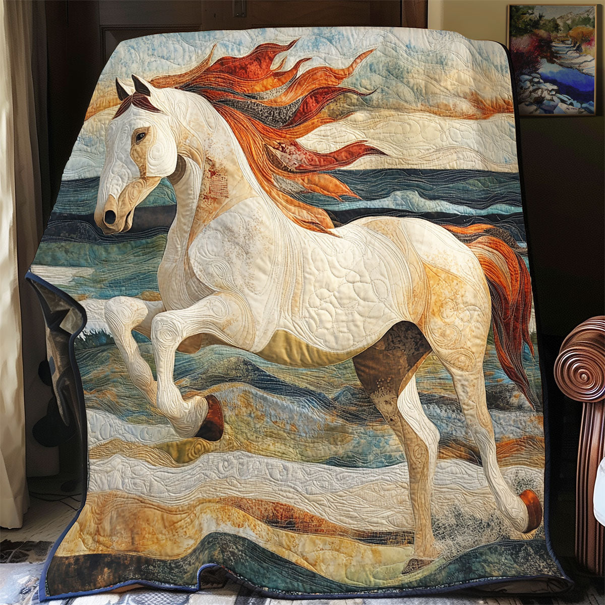 Horse Running WX2802036CL Quilt