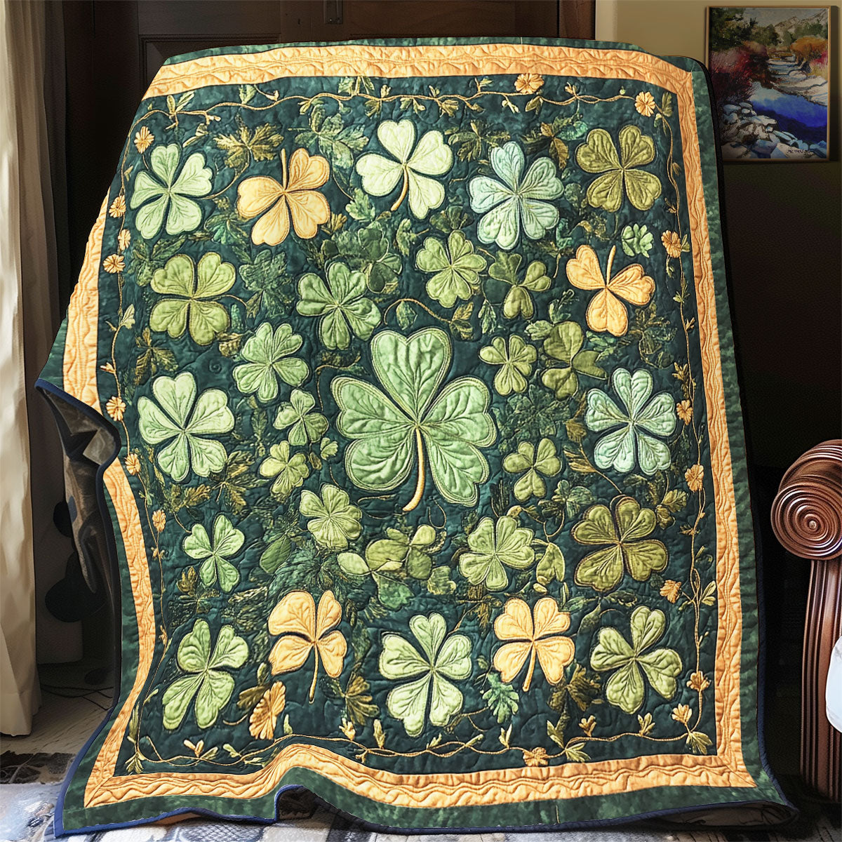 Irrish Clover WX2802037CL Quilt