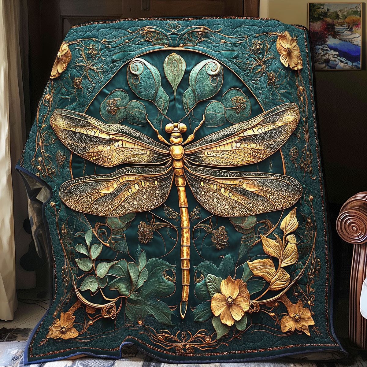 Majestic Dragonfly WX2802041CL Quilt