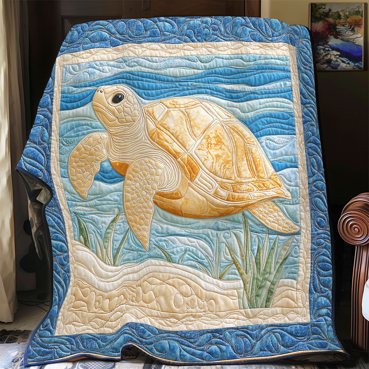 Marine Turtle WX2802043CL Quilt