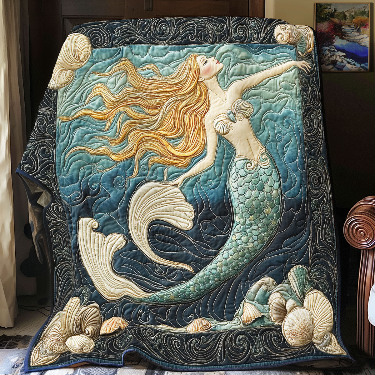 Mermaid WX2802044CL Quilt