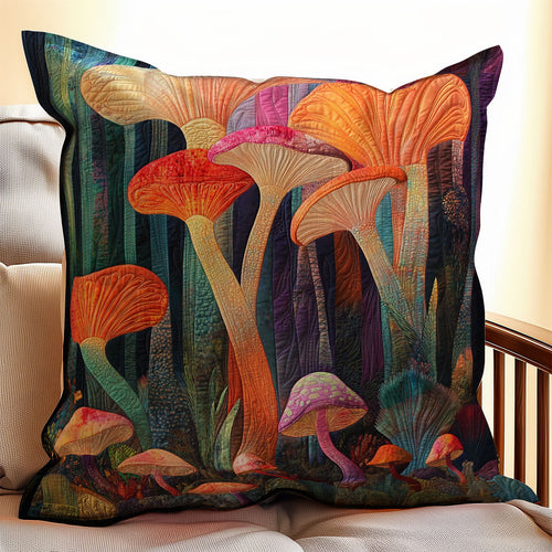 Mushroom Forest WX2402131CL Quilt Pillow Case