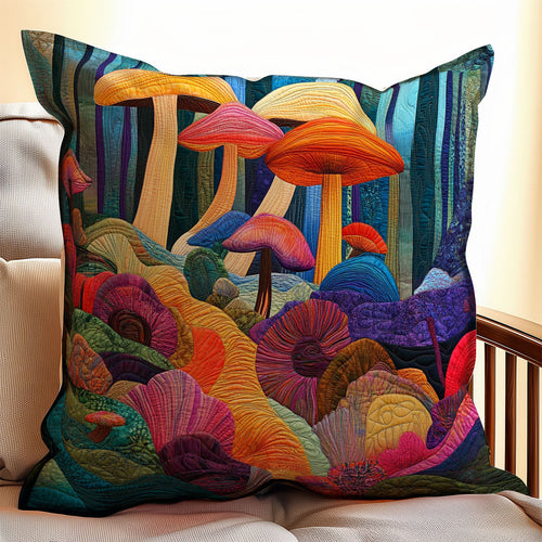 Mushroom Forest WX2402133CL Quilt Pillow Case