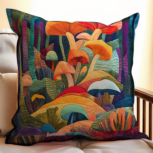 Mushroom Forest WX2402130CL Quilt Pillow Case