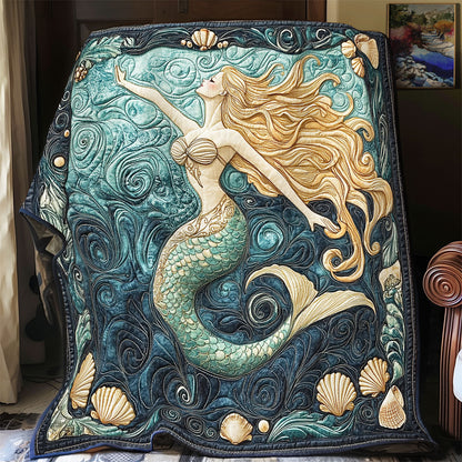 Pretty Mermaid WX2802046CL Quilt