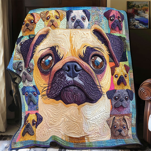 Pug WX2301034CL Quilt