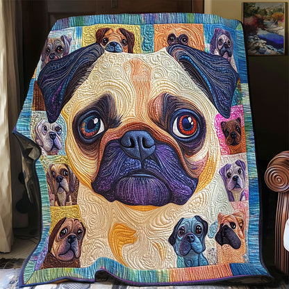 Pug WX2301036CL Quilt