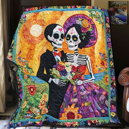 Skull Day Of The Dead WX2802049CL Quilt