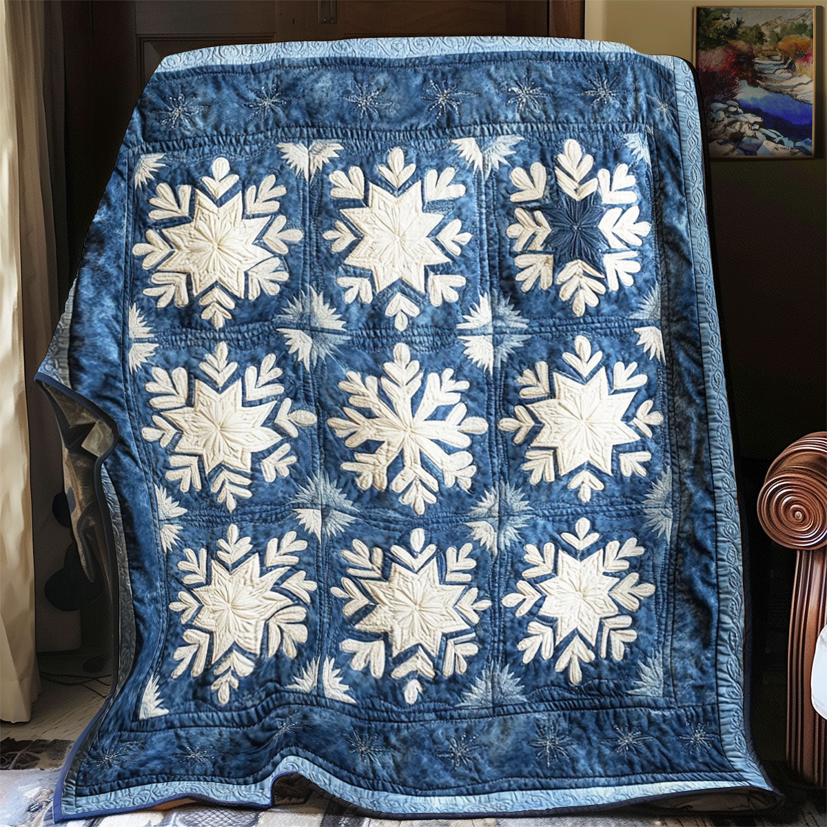 Snowflake WX1601089CL Quilt