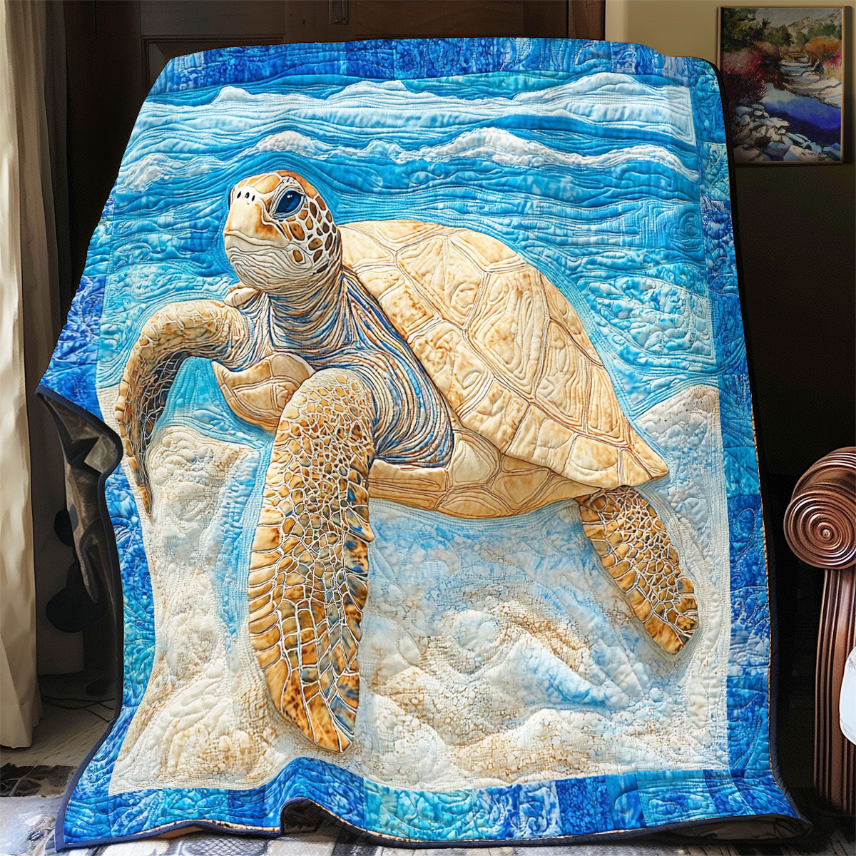 Turtle Sea WX2802054CL Quilt