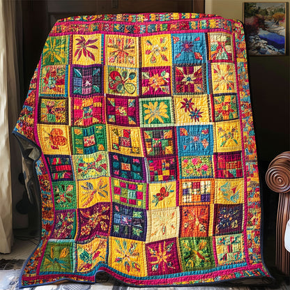 Vibrant Patchwork WX2102035CL Quilt