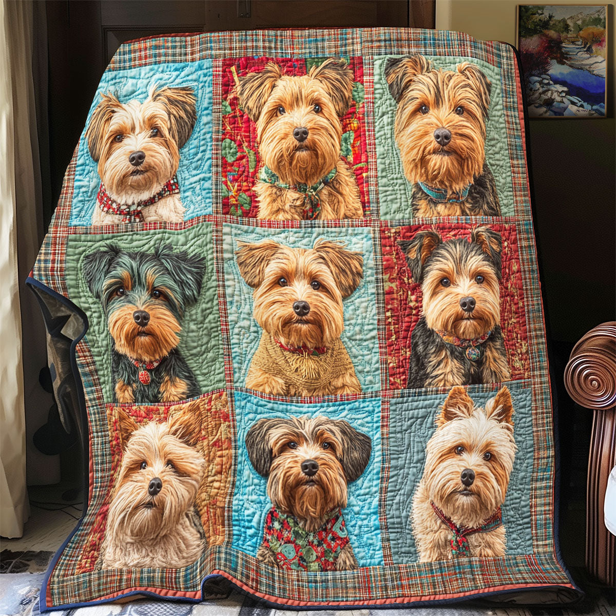 Yorkshire Terrier WX16010100CL Quilt