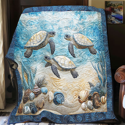 Serene Turtle WX0302064CL Quilt