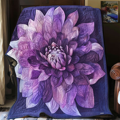 Purple Bloom WX0601048CL Quilt