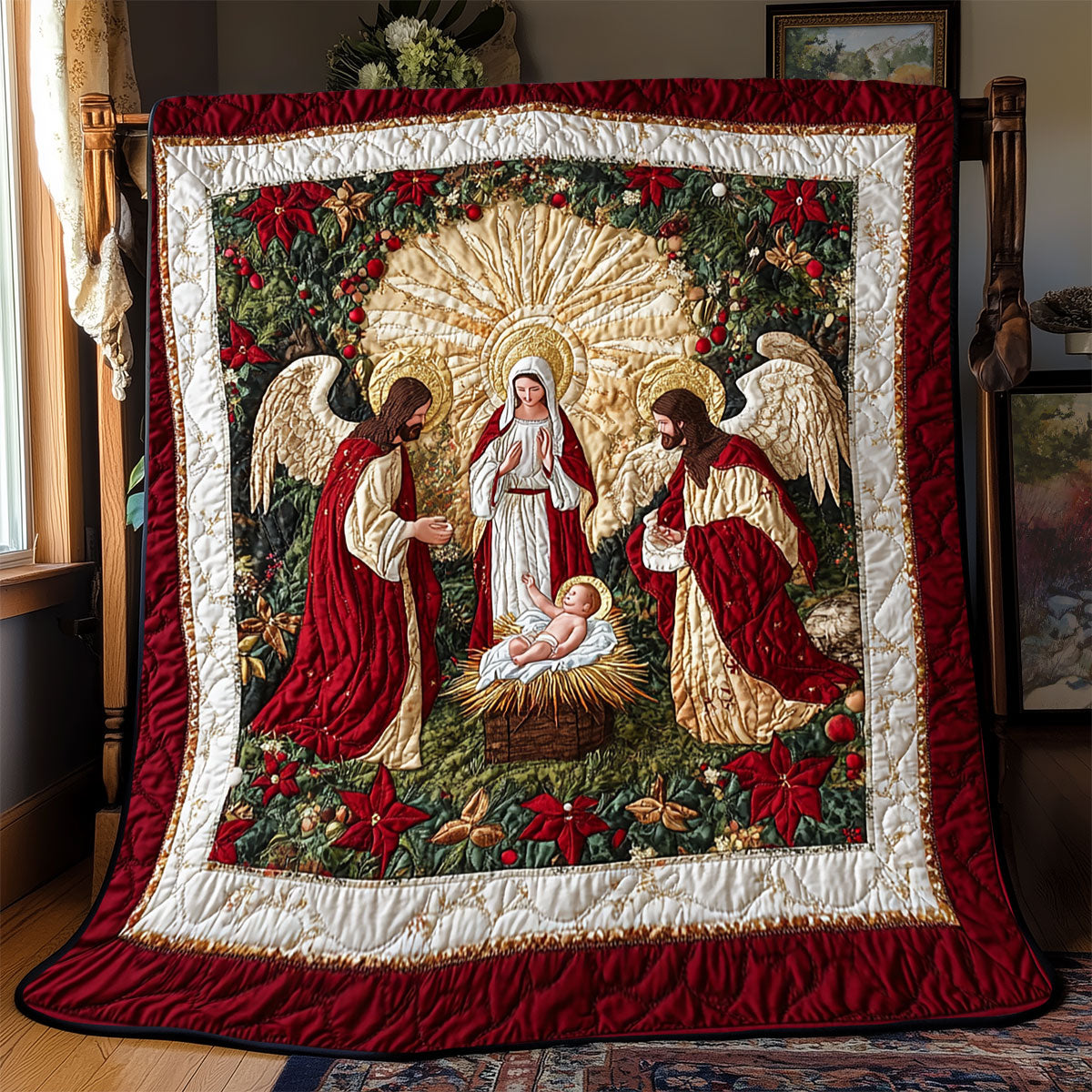 Holy Family WX0701028CL Quilt