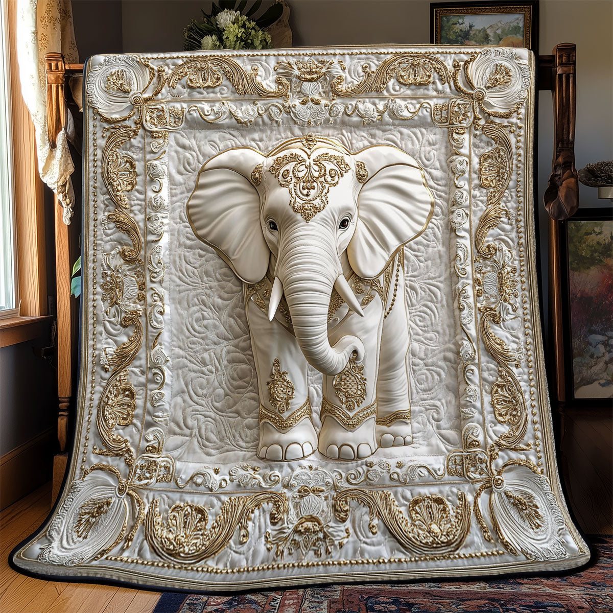 Luxurious Elephant WJ0502009CL Quilt